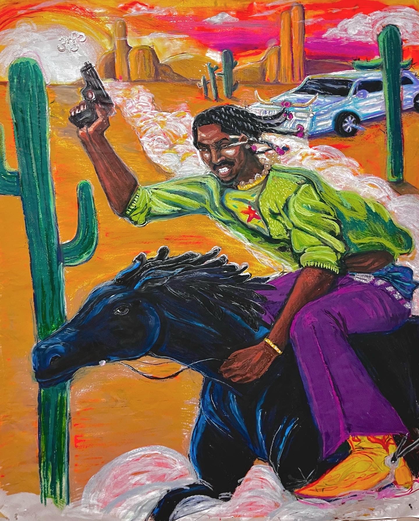 Art Print "Compton Cowboy"