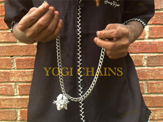 Cuban Link Stainless Steel Yogi Chain